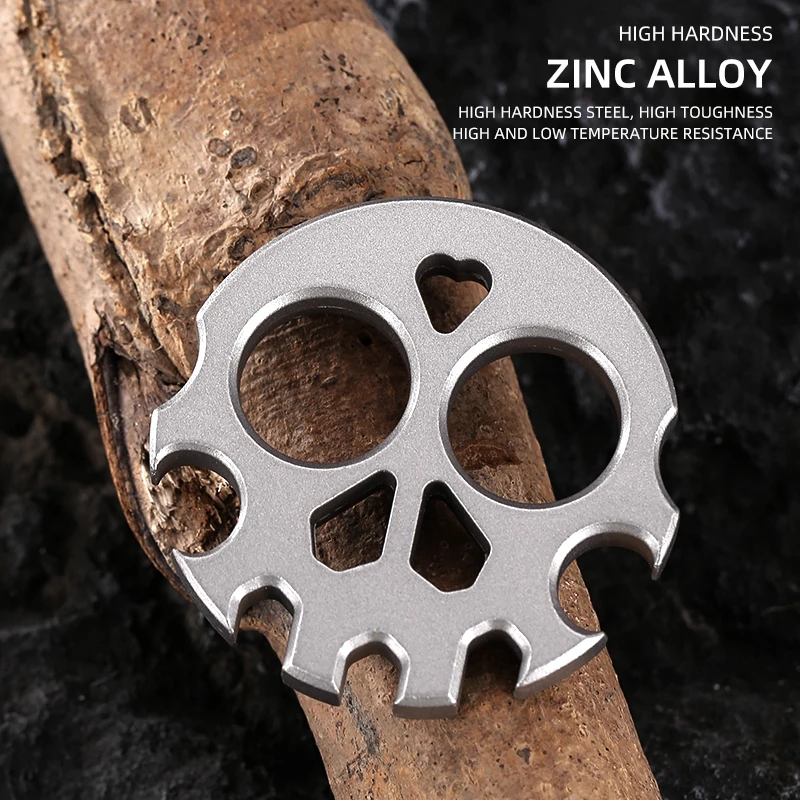 Stainless Steel/Solid/Tools To Prevent Injury/Provide Safety/EDC Double Headed Window Breaker/Type T/Short/Emergency Equipment