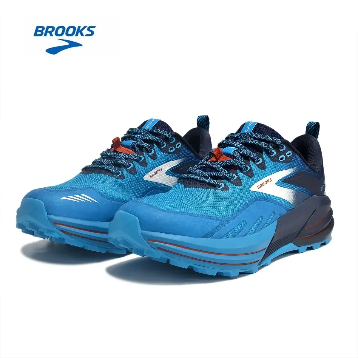 Running Shoes BROOKS Cascadia 16 Yellow Black Grenadine Men Women Long-Distance Road Sport Training Casual Sneakers