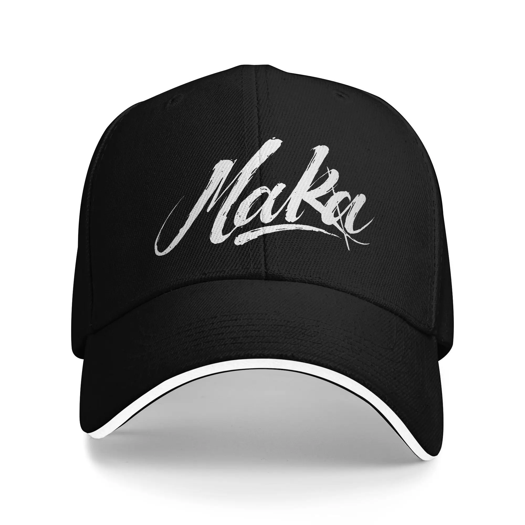 Men Women MAKA Aura Rapper Logo Hats Cool Baseball Cap Music Tour Trucker Hat Golf Headewear Gift