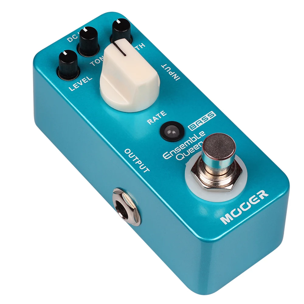 MOOER Ensemble Queen Guitar Effect Pedal Chorus Bass Guitar Pedal True Bypass Warm Smooth Electric Guitar Parts & Accessories