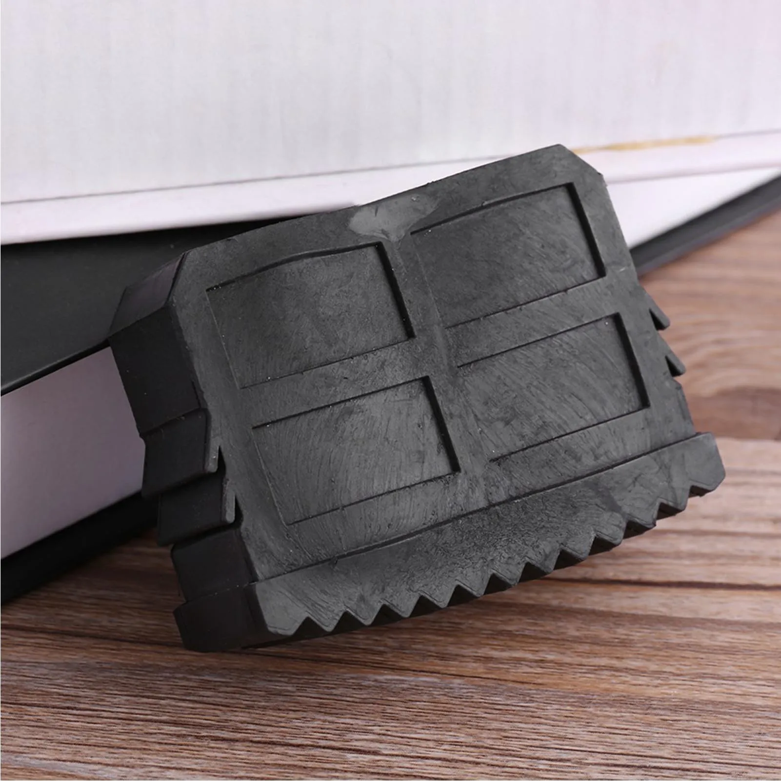 2Pcs/Pair Rubber Non Slip Replacement Step Ladder Feet Foot Mat Cushion Sole Black