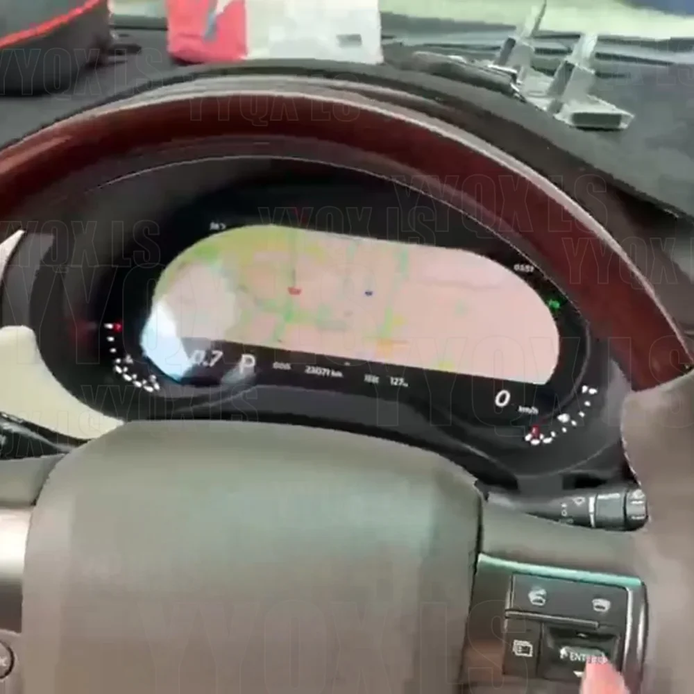 

12,3-дюймовая цифровая приборная панель для Lexus GX400 GX460 (2010-2019) — полностью цифровой ЖК-спидометр, виртуальная приборная панель, Linux, HDMI