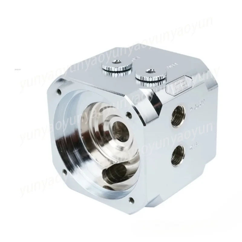 D5 Dual Series Pump Cover G1/4 Thread Sealed Design for PC Gaming Liquid Cooling Custom Loop Mod Parts