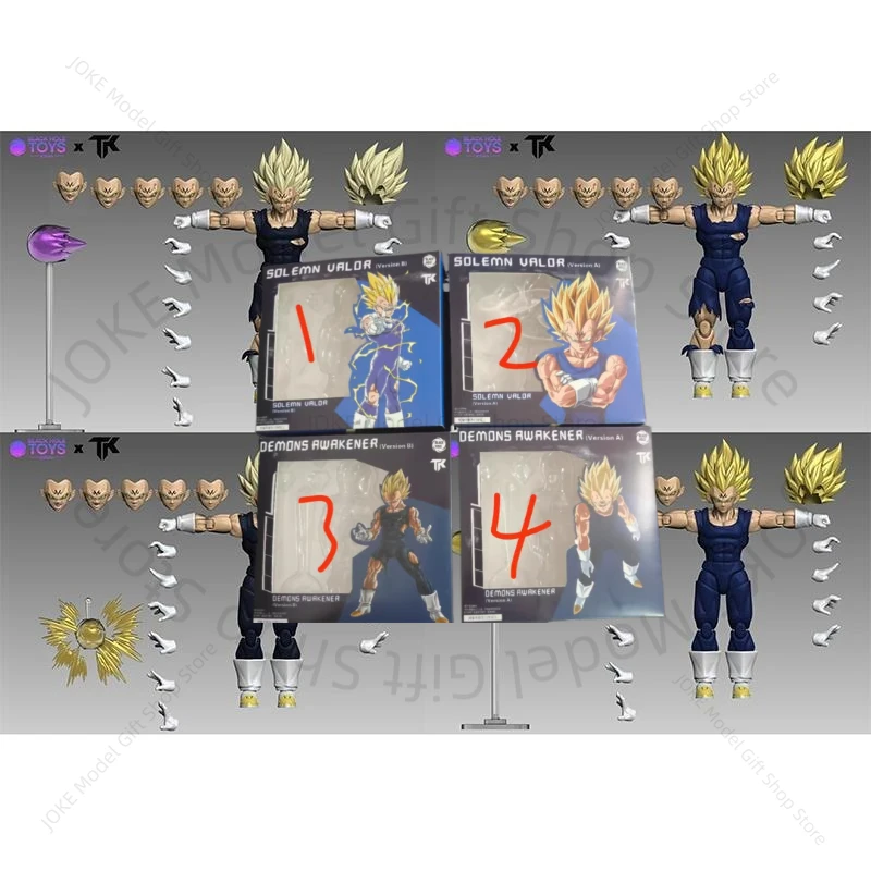 

In Stock Black Hole Toys & TK Dragon Ball SHF Super Saiyan SSJ Majin Vegeta Full Power Anime Action Figures Models Gifts Kid Toy