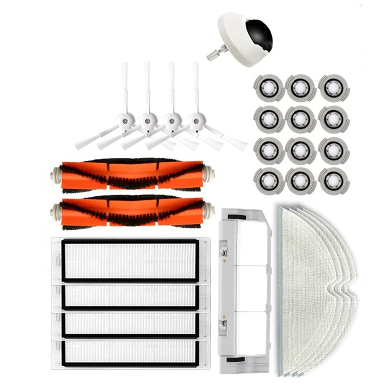 

Main Side Brush HEPA Filter For Xiaomi Mi 1 1S Roborock S5 S50 Max Mijia Vacuum Cleaner Accessories
