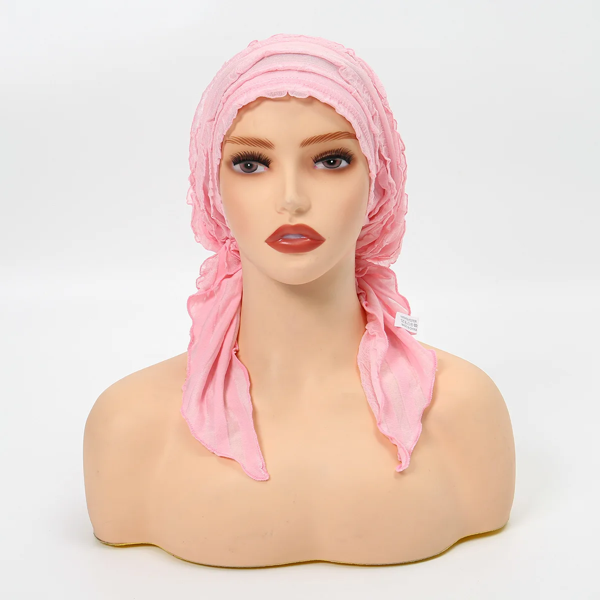 38*26 CM Musulmano Testa Wrap Cappello Doppio Uso Hijab Cap Jersey Tessuto Copricapi Donne Quotidiano Modesto Copertura Morbida E Traspirante Formato Libero