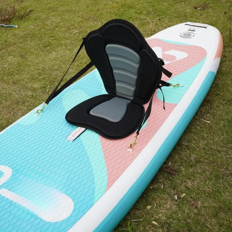 

9kg Inflatable SUP Board, 150kg Load PVC Stand Up Paddle/Foil Board, Quick-Fold Design for Surfing, Lake & Travel
