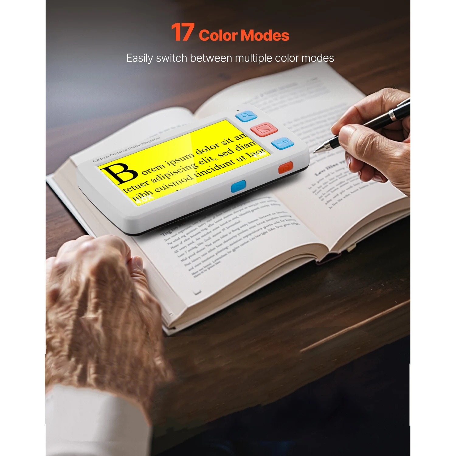 SucceBuy Draagbare digitale ve - Digital Magnifier Reading recensie en prijs
