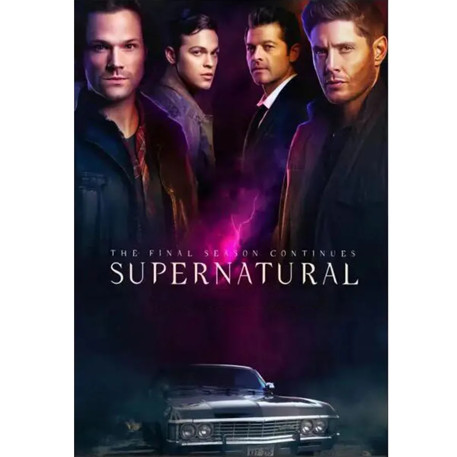 Supernatural Diamond Painting 5D DIY American TV Show Diamond Embroidery Cross Stitch Kits Full Square Drill Mosaic Home Decor