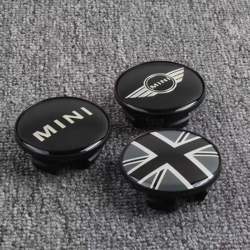 Centre de moyeu de roue de voiture 54mm, 4 pièces, couvercle de jante, Badge emblème pour BMW Mini Works Cooper F54 F55 F56 F57 F60 R50 R52 R53 R55 R56 R57