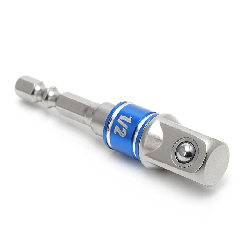3 pz Power Cacciavite Driver Socket Bit Adattatore Trapano 1/4 "3/8" "Codolo Esagonale Trasporto Goccia