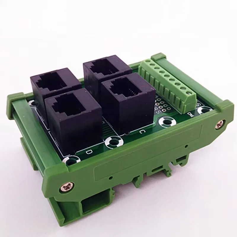 Din Rail Mount RJ45…