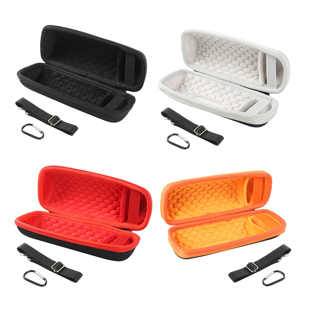 Twardy futerał podróżny z regulowanym paskiem na ramię, wodoodporna torba do przechowywania, twardy futerał EVA na głośnik JBL Flip 7 Portable BT.