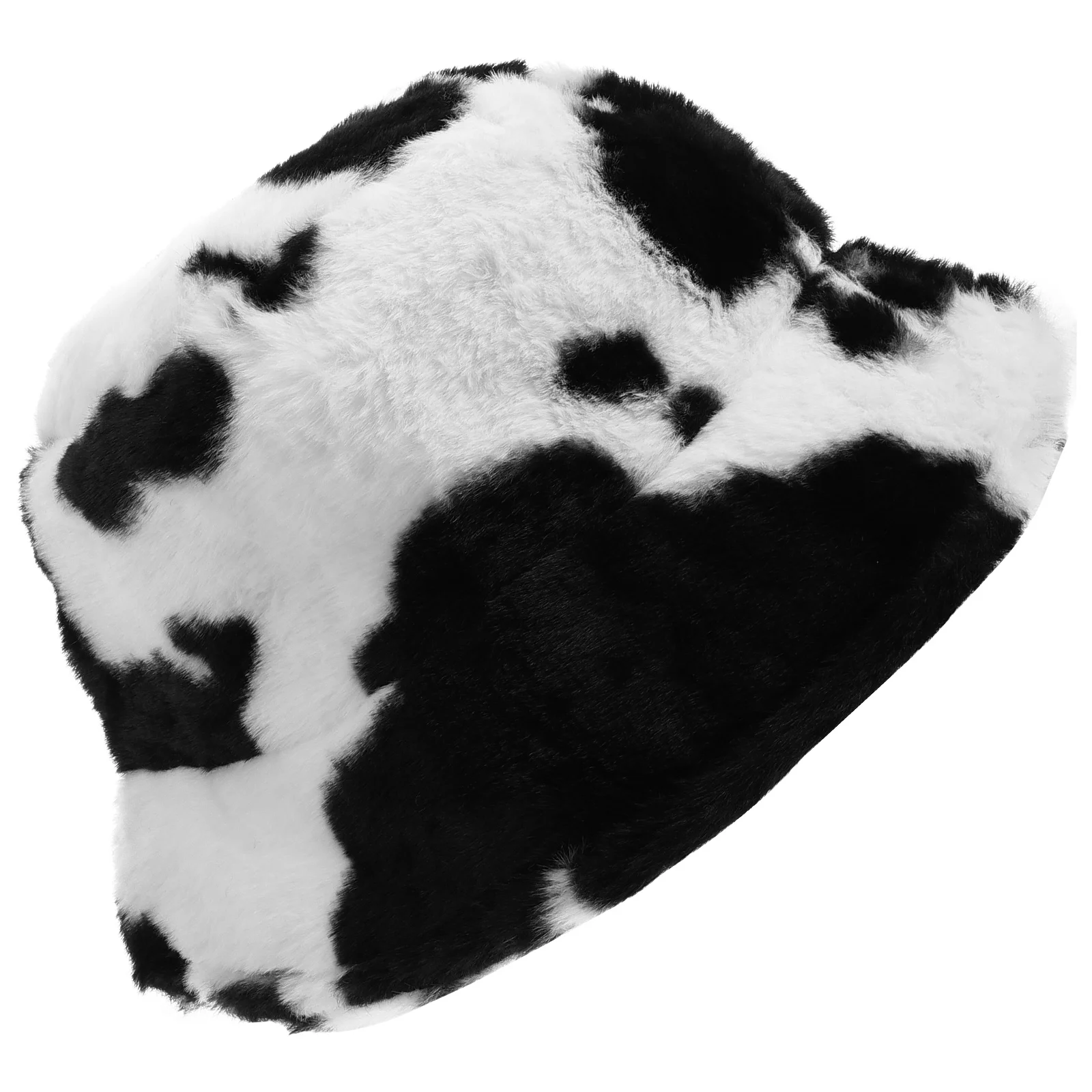 Cow Print Beanie Woolen Hat Wearing Decor Women's Hats & Caps Female Pattern Design Skiing Knitted Good-looking