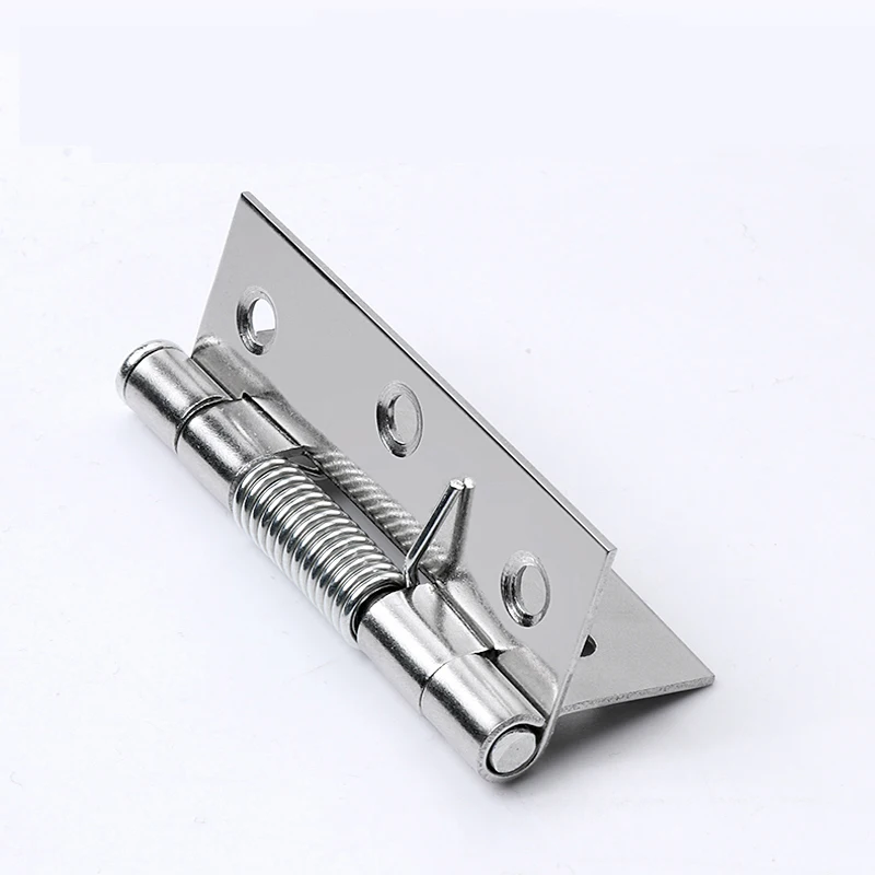 

Stainless Steel Spring Hinges Complete Set Of Automatic Door Closers With Torsion Springs Small Mini Hardware Folding Hinges