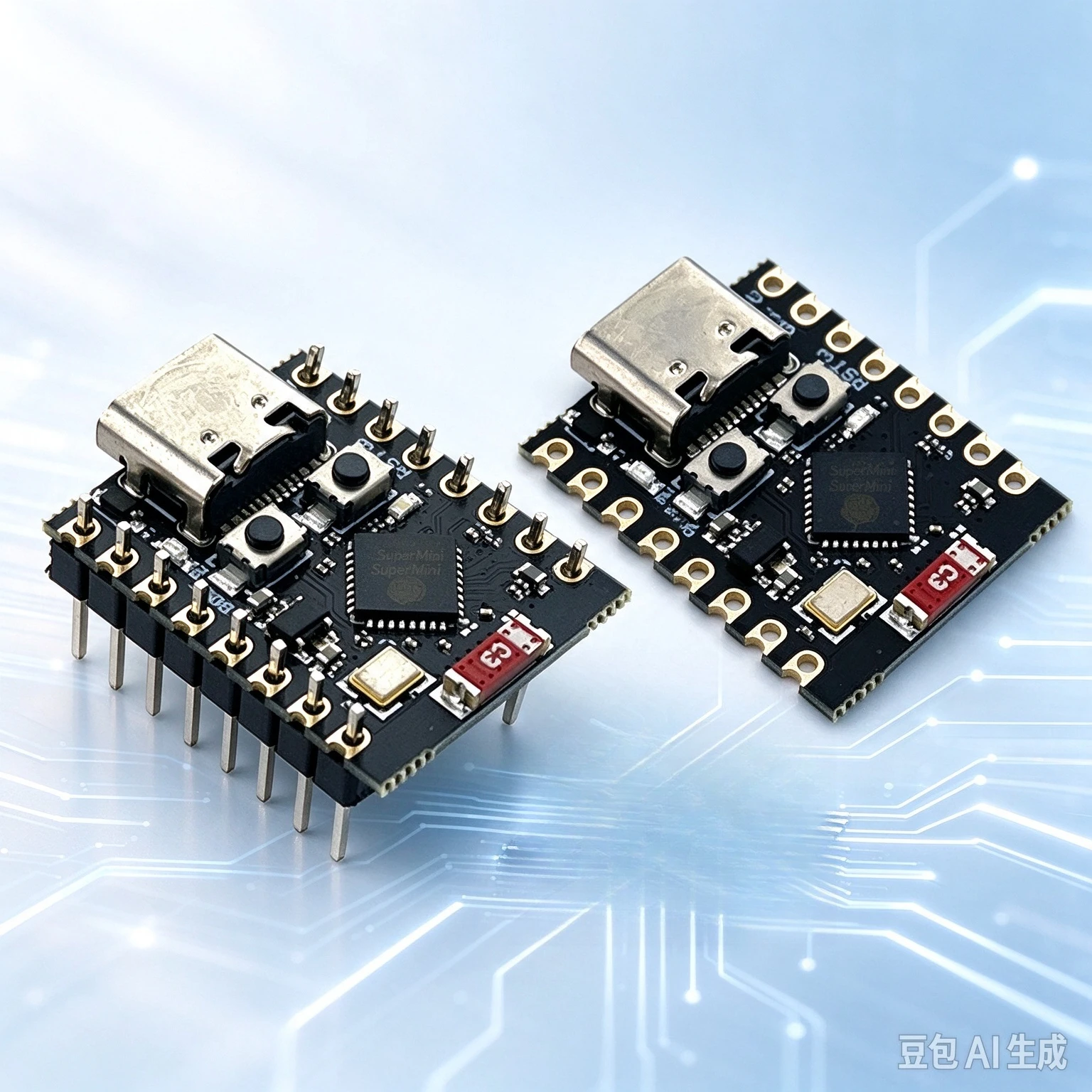 Boards for ESP32‑C3 SuperMini WiFi Bluetooth Dev Module  10pcs