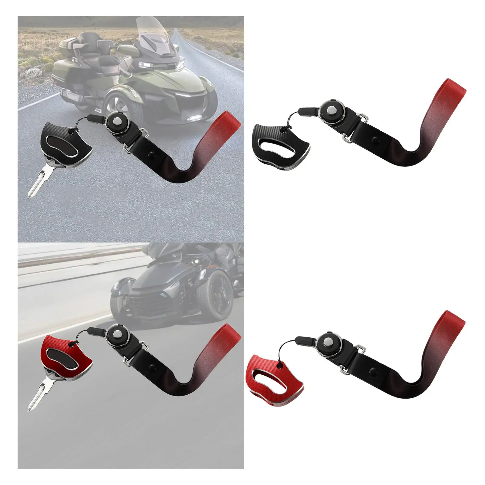 

Держатель для ключей, сменный чехол для ключей, прочный, премиум-класса, простая установка, защитный чехол из алюминиевого сплава со шнурком для RT ST F3