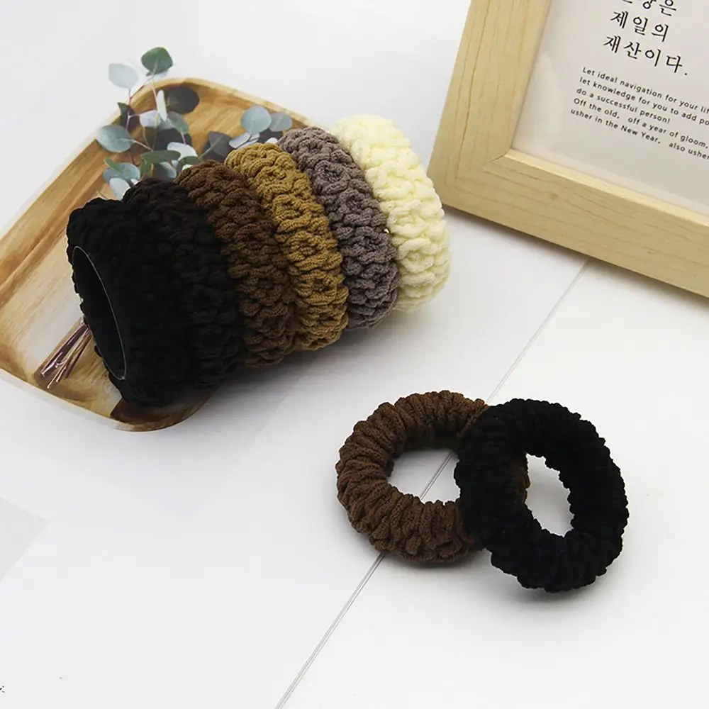 Прочная утолщенная повязка для волос с хвостиком, эластичный аксессуар для волос, держатель для хвоста, резинка для волос для детей