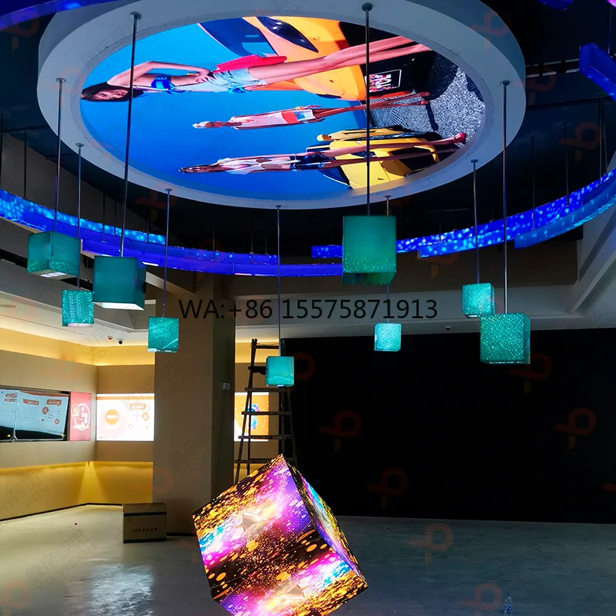RAY.BO Creative  Event Stage LED Video Wall Disp y Stand  Advertising Screen for Church IP20 IP40 with High Resolution