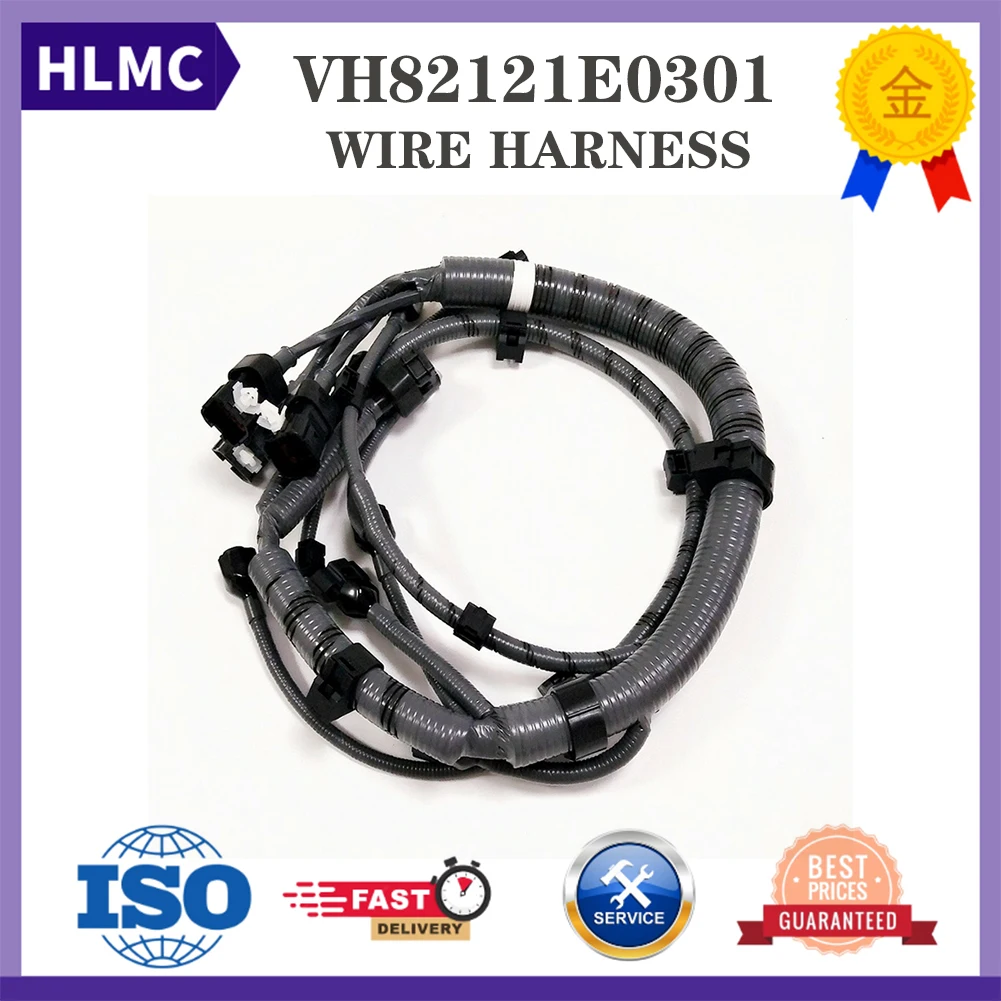 

VH82121E0300 VH82121E0301 Excavator Parts SK300-8 SK330 SK350-8 SK350-10 J08 Engine Wiring Harness 82121-E0301