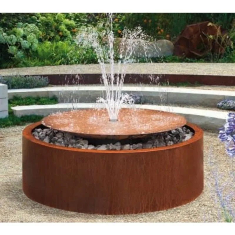 

Chinese factory wholesale round fountain garden products for garden park decoration