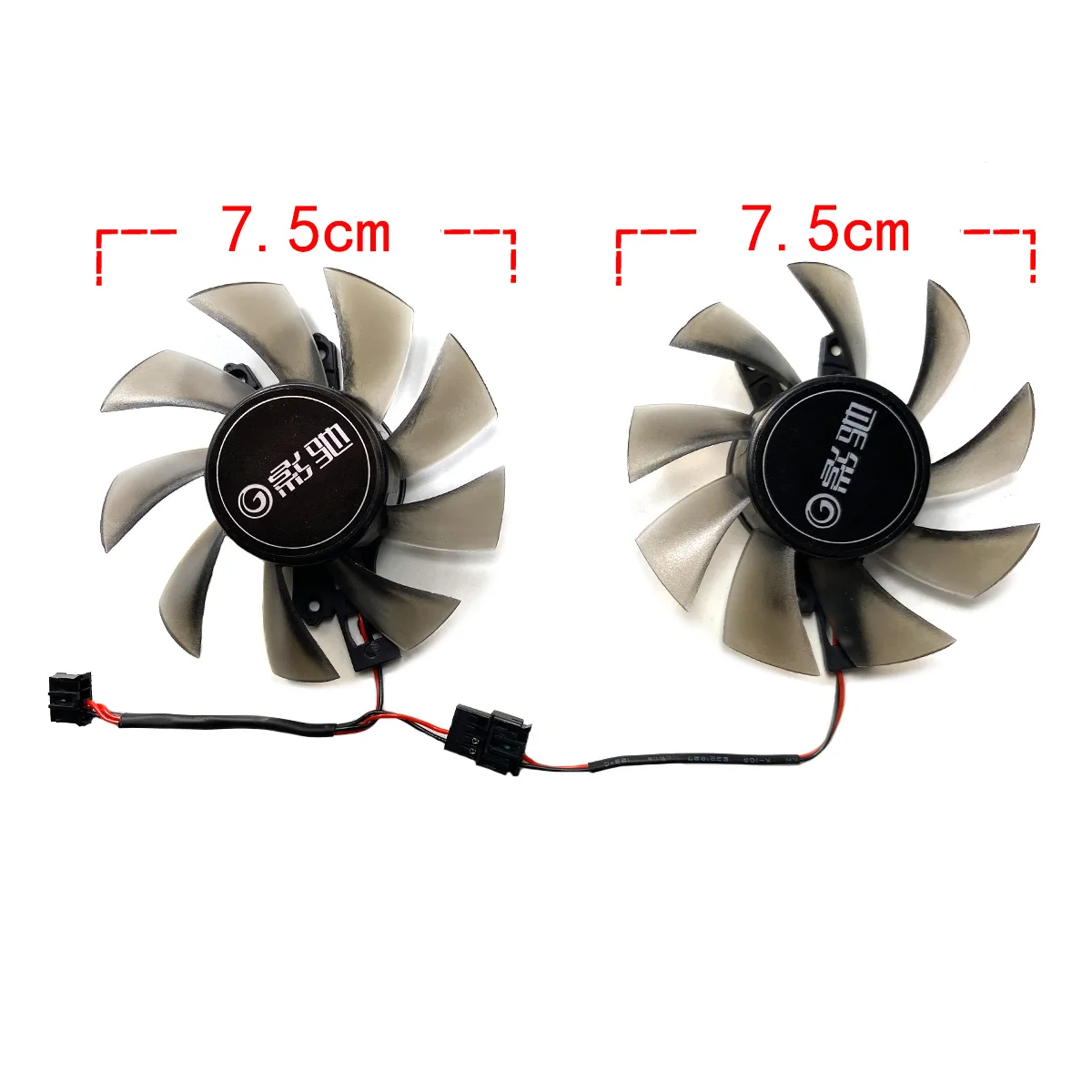 New For GALAX GeForce GTX750 750ti EXOC Graphics Card Replacement Fan