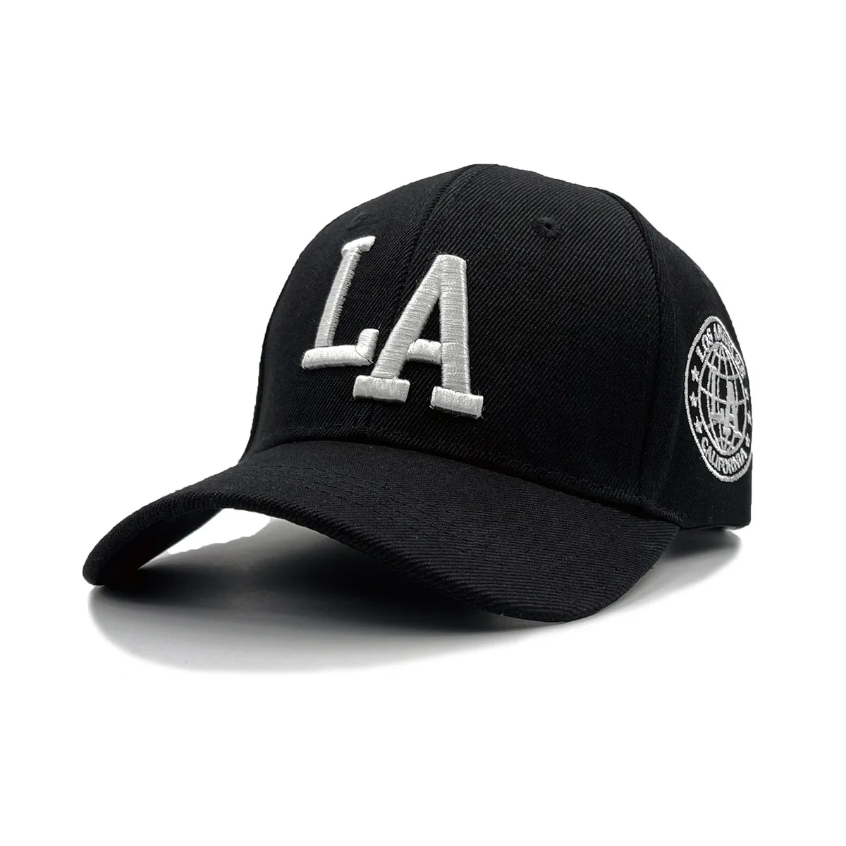 LA Embroidered Foreign Trade Hat Spring Summer Outdoor Tourism Sunshade Sun Hat Recreational Sports Baseball Cap