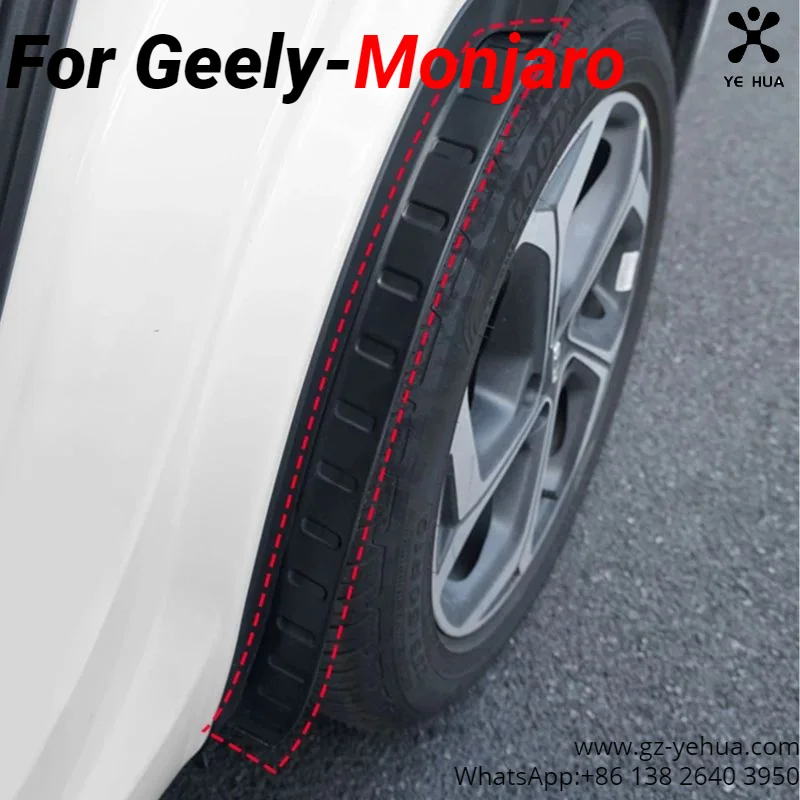 For GEELY Monjaro Manjaro Xingyue L KX11 2022 2023 Car Mudguard Tire Wheel Lining  Exterior Parts Automobiles