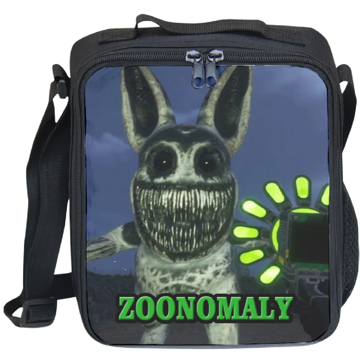 

Popular Youthful Novelty Zoonomaly 3D Print Crossbody Insulated Handbags Ice Bags Lunchbox Thermal insulation Food Lunch Bag
