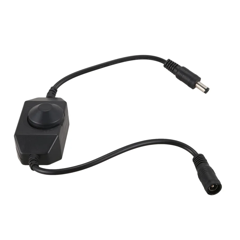 AB45 10X 12V / 24V 6A LED Dimmer Controller Adjust Brightness For Easy Color Clear, Black