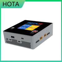 SkyCityFPV HOTA F6 4x250W 15A 4 Channel Smart Balance Charger Type-C for Lipo LiIon NiMH Battery Racing Drone Quadcopter Model