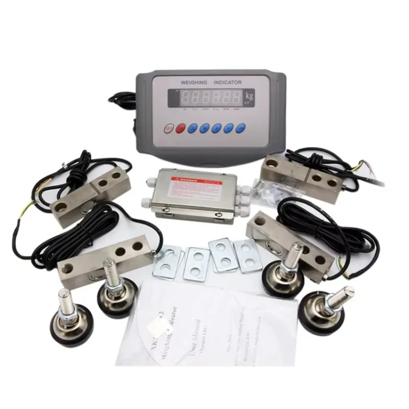 Portable High-Precision Shear Beam Load Cell Scale Sensor 1000KG with 4-Core Cable for Hopper Weight view 2