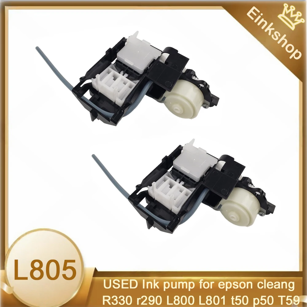 2x Bomba de Tinta L805 para Unidade de Limpeza Epson Recondicionada para Montagem Epson R330 R290 L800 L801 T50 P50 T59 T60 R270 R390 L805