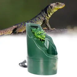 Pet Water Dispenser Lightweight Double Filtration Anti-deformed Reptile Water Drinker Dispenser Pet Feeder Landscaping