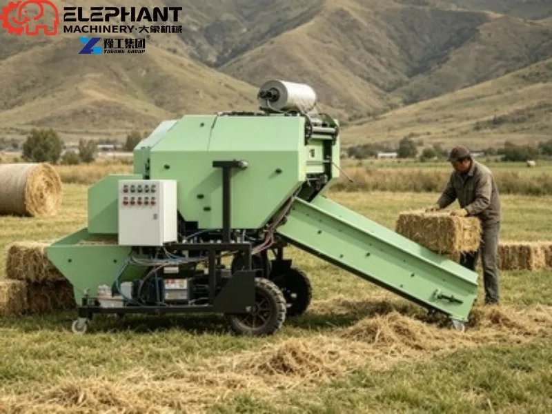 Multi-purpose Agricultural Baler For Wheat Rice Corn Straw Baling Processing