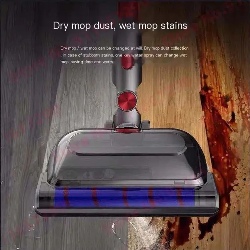 For Dyson V7 V8 V10 V11 V15 Vacuum Cleaner Mopping Attachment Immaculate Spare Parts Brush With Water Tank Mop Accessories