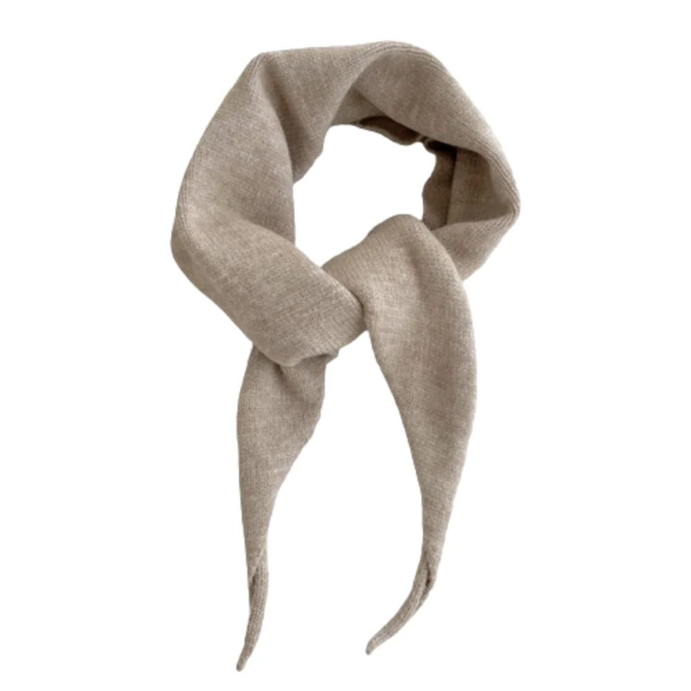 

Модный вязаный треугольный шарф в корейском стиле, ветрозащитный утолщенный зимний кашемировый шарф, теплые мягкие женские кашемировые шаль, уличная