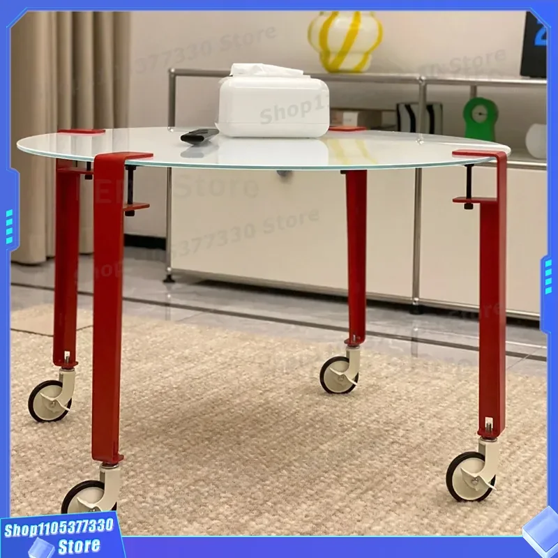 Removable Metal Table Legs No Drilling Required Simple Support Frame with F Clip Bracket for Bookshelf Desk Feet Colorful