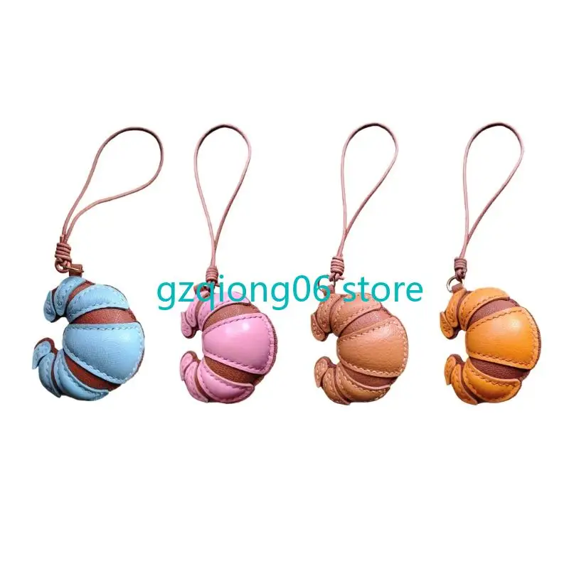 

K3NF сложный кожаный круассант -клавиш аксессуаров для женщин аксессуаров для женщин