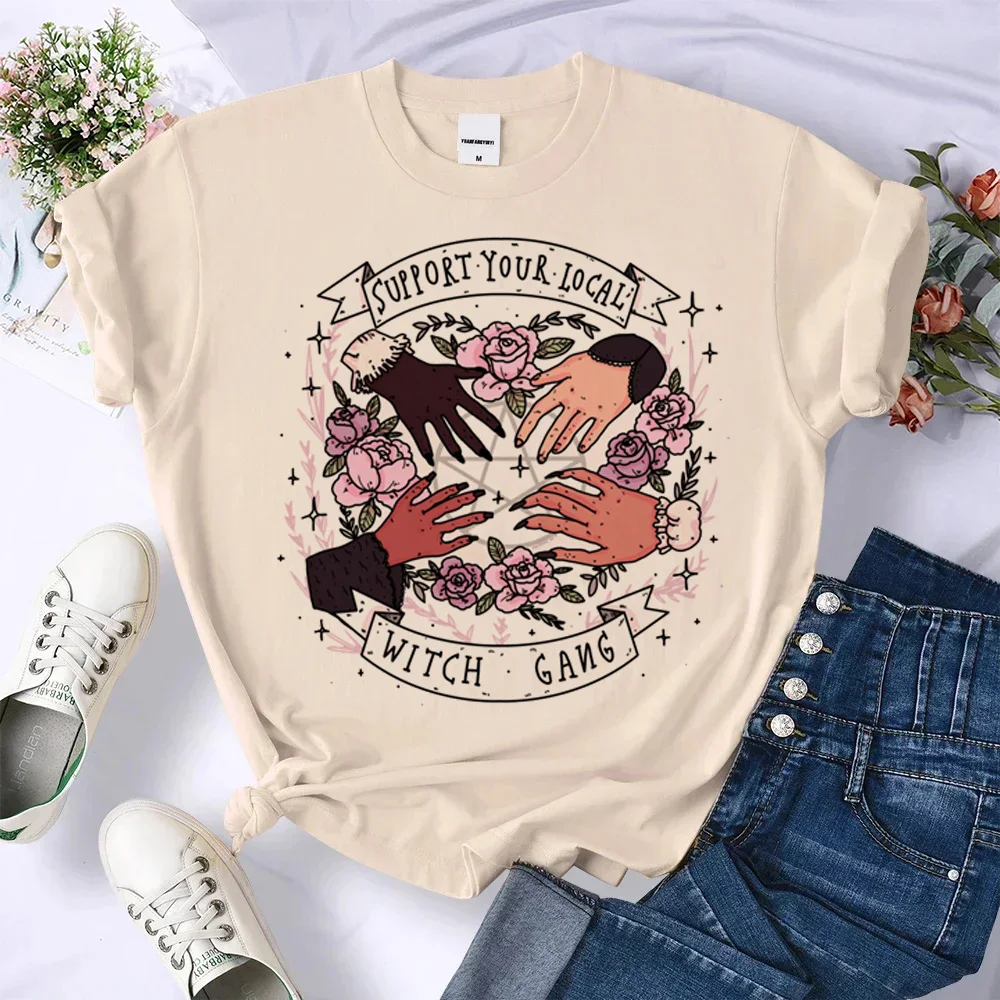 

Witch Magic t-shirts women manga top female streetwear y2k harajuku clothes