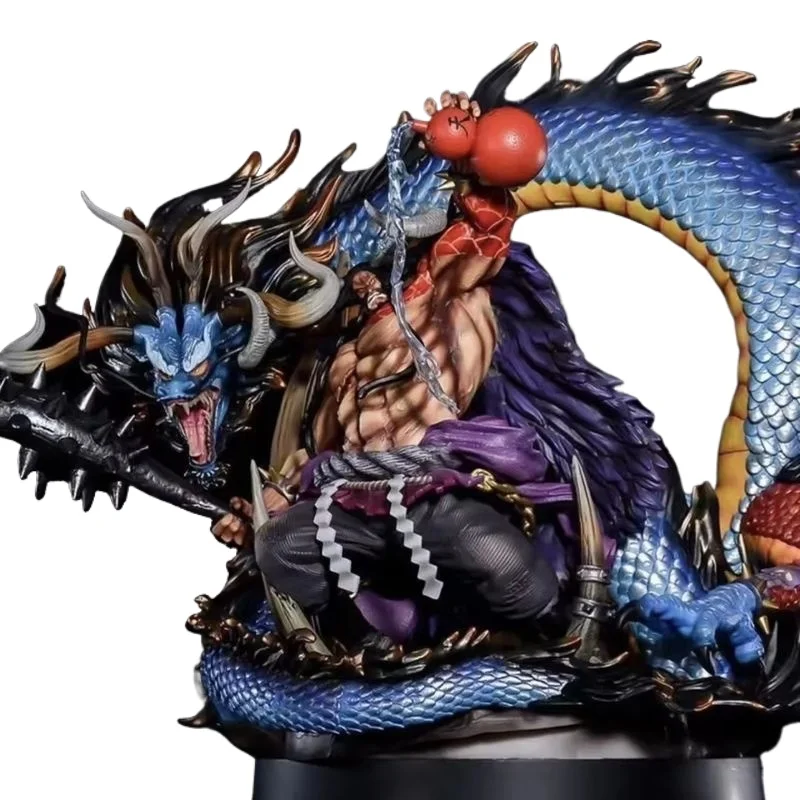 ฟิกเกอร์อนิเมะวันพีซ ไคโด มังกรดำ ขนาด 33 ซม. ทำจาก PVC ของสะสม ของตกแต่ง ของขวัญวันเกิด