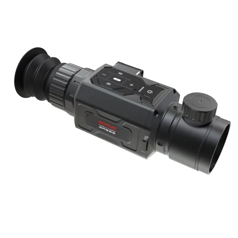 

GOYOJO New Arrival Thermal Imaging Night Vision Scope Telescope 384x288 (50Hz) 25mm 35mm Lens Zoom Thermal Scope for Hunting
