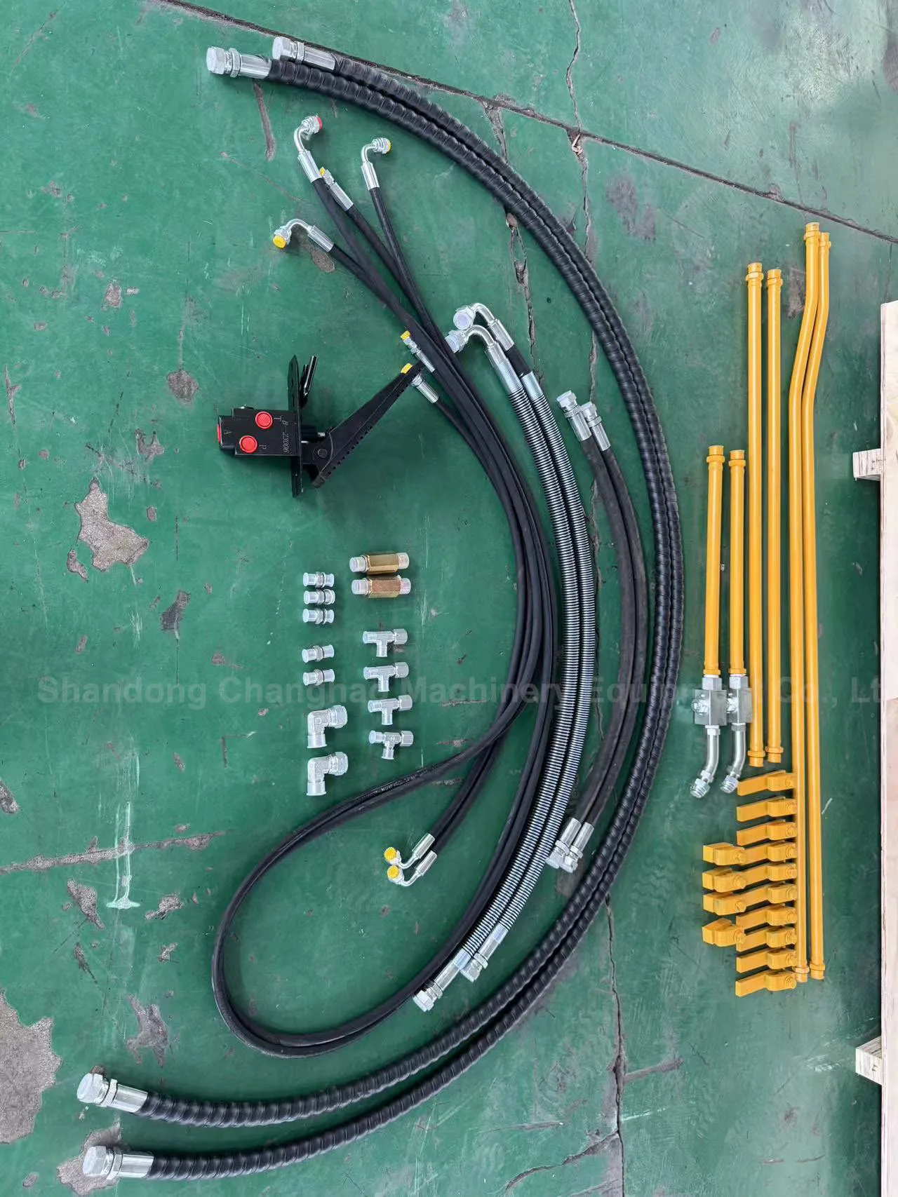 PC50 PC55 Excavator Aux Hydraulic Rock Breaker Piping Kits