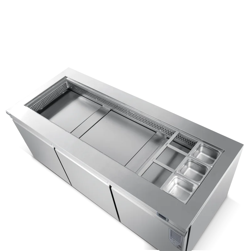 Abundant supply of professional manufacturing chiller salad bar refrigerator drawer undercounter refrigerator