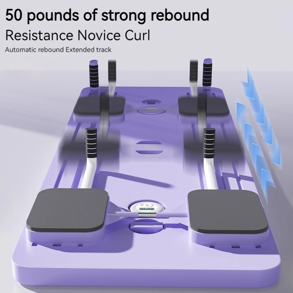 

Multifunctional Fitness Board Exercise Machine Non Slip Workout Board Heavy Duty Push Up Board for Full Body Workout
