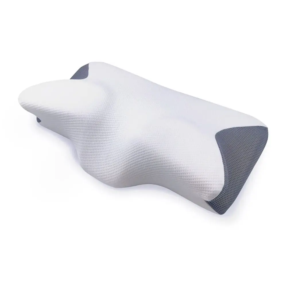 Ergonomic Shaped Memory Foam Basics Nursing Back Sleeping Support Health Protects Neck Spine Neck Spine