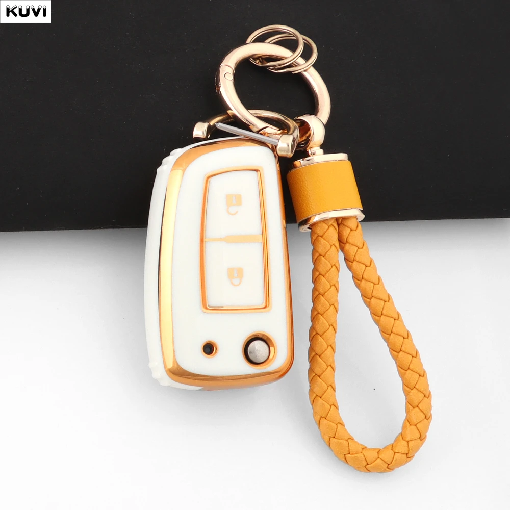 TPU Auto Klappschlüssel-Schutzhülle für Nissan X-Trail Qashqai J11 Juke Murano Micra Tiida Maxima Altima Kicks Schutztasche