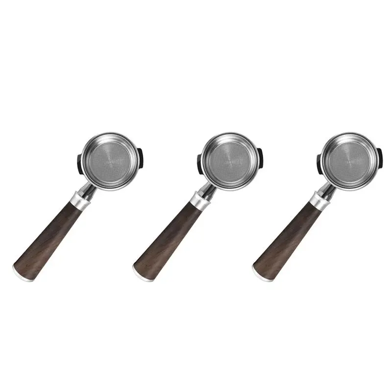 

3 шт. 58 мм бездонный портафильтр для кофе для GAGGIA, сменная корзина для фильтра, аксессуар для кофемашины для эспрессо, инструмент для кофе A-Tvdae