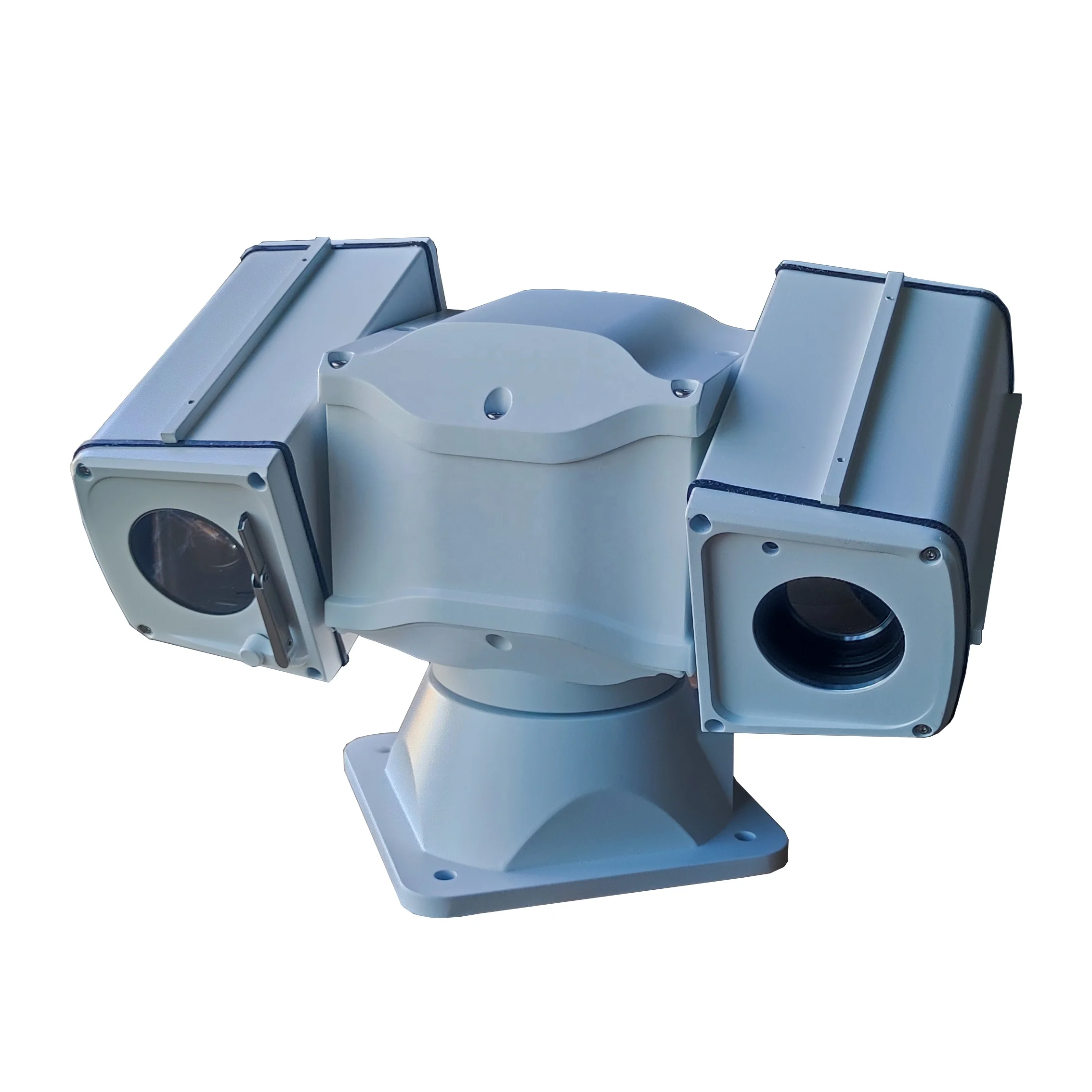 Long Distance Boat Security Camera Night Vision Infrared Thermal PTZ Thermal Imaging Camera AI CCTV Options with DVR NVR