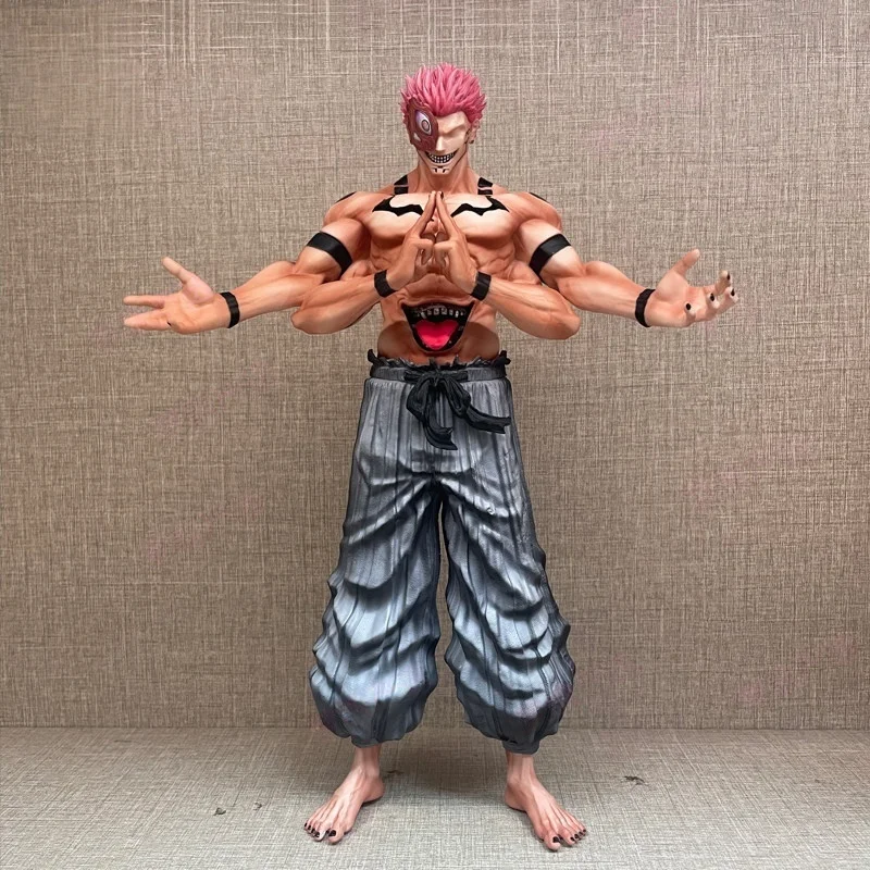 

【January 2026】High quality replica Ryomen Sukuna spell battle limited edition GK model ornament figurine trendy toy statue